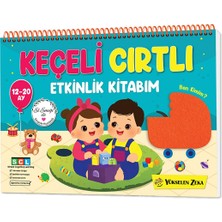 Aesco Yükselen Zeka 12-20 Ay Ilk Cırt Cırtlı Keçeli Etkinlik Kitabım