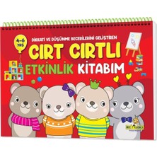 Aesco 4-6 Yaş Dikkati ve Düşünme Becerilerini Geliştiren Cırt Cırtlı Etkinlik Kitabım