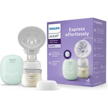 Aesco Philips Avent Essential Elektrikli Göğüs Pompası, Sessiz ve Kompakt Tasarım, 4 Masaj ve 4 Sağım Modu, SCF323/11