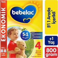 Aesco Bebelac 4 Çocuk Devam Sütü, 800GR, 1 Yaş+