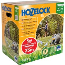Aesco Hozelock 2489H 45 M Kapasiteli 20 M + 5 M (Hediyeli) Tekerlekli, Hortum Toplama Sarma Araba Seti (Demontedir)