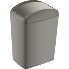 Aesco Smartware Soft Çöp Kutusu Döner Kapak 20 Lt Bej