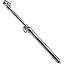 Aesco BADEM10 Omega Araba Araç Tekerlek Bisiklet Metal Çubuklu Lastik Havası Ölçme Jakı Hava Basınç Ölçer Çubuklu EG6430