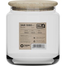 Aesco Trendglass Eko Kavanoz 35536 1080 ml