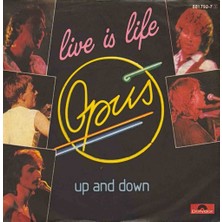 Kadıköy Plak Kulübü Opus – Live Is Life / Up And Down 45'lik