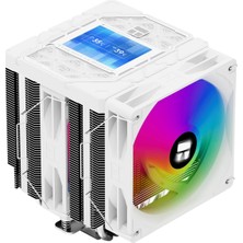 Aesco Thermalright Peerless Assassin 120 Vision Argb Whıte TL-C12CW-X28-S V2 120MM 6X6MM Intel-Amd Uyumlu Hava Soğutucu