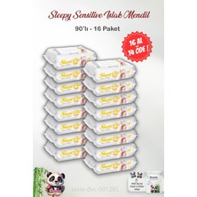Aesco 16 Al 14 Öde Sleepy Sensitive Islak Mendil 90'lı ve Rosıe