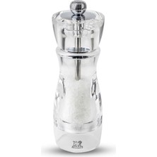 Aesco Peugeot 18238 Vittel Tuz Değirmeni Akrilik, 4,9 x 4,9 x 16 Cm, Şeffaf