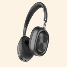 Aesco Super Bass Kulak Üstü Bluetooth Kulaklık – Müzik ve Radyo Keyfi (Siyah)