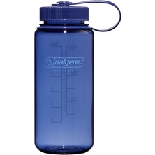 Aesco Nalgene Sustain Tritan Bpa Içermeyen Su Şişesi%50 Plastik Atıktan Elde Edilen Malzemeden Üretilmiştir, 473 Ml, Geniş Ağız, Kot