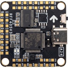 OEM RFFS-F405-50A Uçuş Kontrol Kartı + Rfcam-Night Fpv Kamera Seti (2'li) — STM32F405 Esc Stack + Gece Kamerası