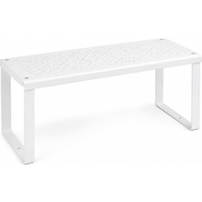 Aesco (1, White) - Ikea Varıera - 801.366.22 Half Shelf, Steel, White, 13 x 32 x 16 cm