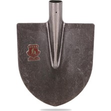 Aesco BADEM10 Sapsız Çelik Bahçe Küreği Toprak Bel Belleme Çapalama Aleti Metal Kürek 28 cm Keskin Sağlam