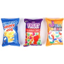 Aesco Glipet Şeker Torbası Hışırlı Köpek Oyuncağı 23X15 cm