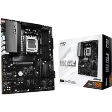Aesco Asrock B850 Pro-A Atx Anakart, Amd Am5 Ryzen 9000 & 8000, Ddr5, 4x M.2 Ssd, 4K 120Hz, Amd Expo