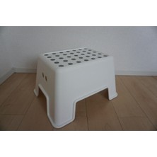 Aesco Ikea Bolmen Tabure Olarak Kullanılır Kaymaz 25 cm 2 Renkler, Plastik, Beyaz, 44 x 35 x 25 cm