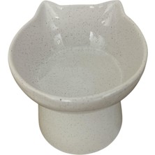 Aesco Aee® Yüksek Seramik Mama ve Su Kabı – Ergonomik Kedi Köpek Mama Kabı | Sağlıklı, Dayanıklı, Kolay Temizlenebilir | Boyun ve Omurga Dostu