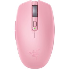Aesco Razer Orochi V2-950 Saate Kadar Pil Ömrüne Sahip Mobil Kablosuz Oyun Mouse'u (Ultra Hafif Tasarım, Hyperspeed Kablosuz ve Bluetooth, 2. Nesil Mekanik Mouse Anahtarları) Pembe