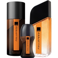 Aesco Avon-Full Speed Parfüm Dedodorant Rollon Üçlü Set