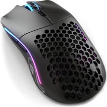 Aesco Glorious Model O Rgb Minus Kablosuz Bamf Sensörlü 19000 Dpı 65 Gram Gaming Mouse Mat Siyah