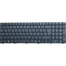 Aesco Part Master Packard Bell Easynote TM85-JO-110TK, TM85-JO-111TK Ile Uyumlu Klavye, Siyah