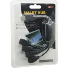 Aesco 4 Port USB Hub, USB 2.0 Yüksek Hız Çoğaltıcı, 480MBPS Aktarım Hızı