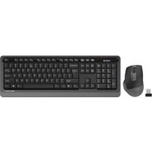 Aesco A4TECH A4 Tech FG1035 Kablosuz Q M.m Klavye-Mouse,siyah