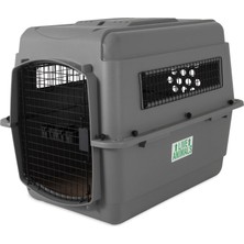 Aesco Petmate Sky Kennel - Uçak ve Seyahat Için, Evcil Hayvanlar Için Havayolu Onaylı Köpek Kafesi 13,6-22,6 Kg, Dayanıklı Köpek Kafesi, Abd'de Üretilmiştir - 80 cm