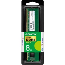 Aesco Adata Premier 8gb Ddr4 3200MHZ Ram – CL22, 1.2V, Udımm, AD4U32008G22-SGN