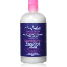 Aesco Shea Moısture Silikonsuz Şampuan Kuru Saç Şeker Kamışı Ekstraktı ve Meadowfoam Paraben Içermeyen Şampuan