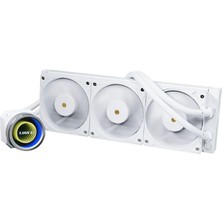 Aesco Lian Li Galahad Iı Trinity Performance 360MM Beyaz Işlemci Sıvı Soğutucu (G89.GA2P36W.01)