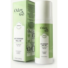 Aesco Odorgo Doğal Roll-On Deodorant 75ML – Ter Kokusu Önleyici, Leke Bırakmayan – Bitkisel, Vegan