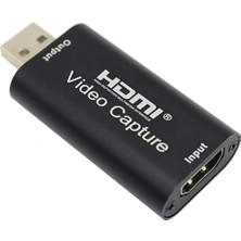 Aesco Coverzone Ses Video Yakalama Kartı 1080P 30FPS HDMI USB Yakalama Kartları Dslr Video Kamera Oyun - Canlı Akış - Video Konferans - Öğretim Için Aksiyon Kamerası ile Kayıt