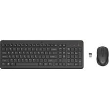 Aesco Hp 330 Kablosuz Türkçe Klavye Mouse Seti Siyah 2V9E6AA