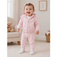 Caramell 3-18 Ay Arası Grace Girl Üçlü Takım - Pembe