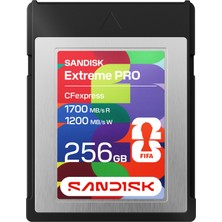 Aesco Sandisk 256 GB Cfexpress Type B Fıfa World Cup 2026 Sürüm Hafiza Karti