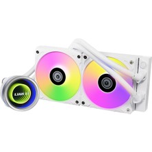 Aesco Lıan Lı Galahad Iı Trinity Aıo 240MM Argb Beyaz Işlemci Sıvı Soğutucu