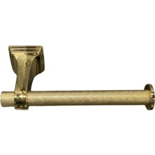 Aesco System Sparklıne Tuvalet Kağıtlığı Gold Renk 45X78X156 mm A Tek Ebat BA1014 002 Gl