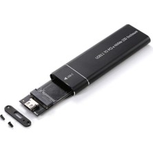 Aesco Lunatic 1852 USB 3.1 Type C To Pci-E Express Nvme SSD Hard Disk Kutusu Desteklediği Disk BOYUTU:30/42/60/80MM +Type-C To Usb3.0 Bağlantı Kablosu (Bu Ürün Sadece Nvme Ssdleri Destekler)