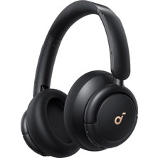 Aesco Anker Soundcore Q30 Kulak Üstü Bluetooth Kulaklık, Hibrit Aktif Gürültü Engelleme, Yüksek Çözünürlüklü Ses, 40 Saat Pil Ömrü, Siyah - A3028