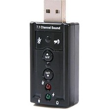 Aesco Hytech Powermaster PM-18063 7.1 Channel USB 2.0 Ses Kartı
