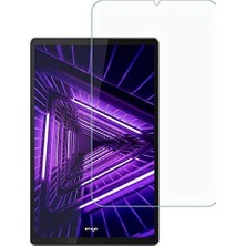 Aesco Engo Lenovo Tab M10 Fhd Plus Lte TB-X606X Ile Uyumlu Ekran Koruyucu 9h Temperli Kırılmaz Esnek Nano Cam, Çizilmeye ve Darbeye Dayanıklı Koruma, Hd Şeffaf