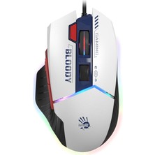 Aesco Bloody W95 Max 12.000 Cpi Rgb Ultra-3 Optik Gamer (Oyuncu) Mouse | Sport Navy | 4m Dahili Bellek | Ekstra Ateş Desteği