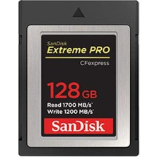 Aesco Sandısk 128GB Cfexpress (Xod) Extreme Pro Kart