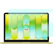 Aesco Engo Apple Macbook Neo 13 Inç Ile Uyumlu Ekran Koruyucu Notebook, 9h Temperli Kırılmaz Esnek Nano Cam, Çizilmeye ve Darbeye Dayanıklı Laptop Koruma, Hd Şeffaf A3404