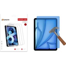 Aesco Zore Apple Ile Uyumlu iPad Air 11 2024 Kağıt Hisli Mat ​​​​​​​​​​​​​​​paper Like Ekran Koruyucu, Şeffaf