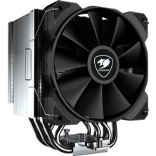Aesco Cougar Forza 85 Essential 120MM Fanlı Am5/am4/lga 1200/1700/1851 Uyumlu 6 Isı Borulu Hava Soğutucu
