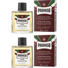 Aesco Proraso Tıraş Sonrası Losyonu Sandal Ağacı Özlü 100 ml 2 Adet