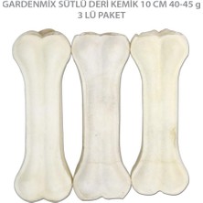 Aesco Gardenmix Sütlü Deri Kemik 10 cm 40-45 G3 Lü Paket, 541-YF8014WA