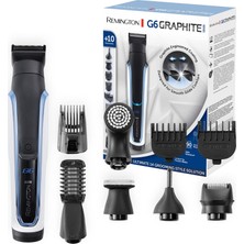 Aesco Remington G6 Bakım Kiti, Lityum Batarya, 10 Başlık / Tarak, Sakal Yumuşatma Fırçası, Erkek Sakal Düzeltici, Saç Kesme Makinesi, Vücut, Kulak ve Burun Kılı Düzeltici PG6000